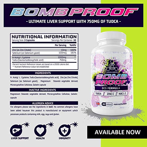 Chemical Warfare Bomb Proof Organ Support 90 Caps | High-Quality Vitamins & Supplements | MySupplementShop.co.uk