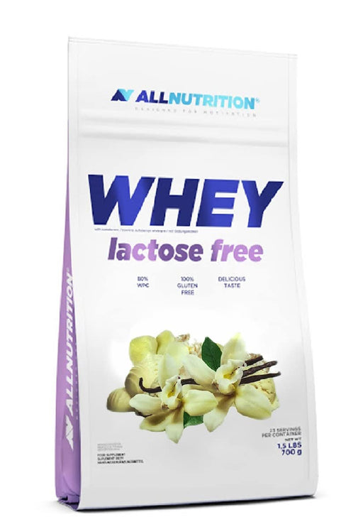 Allnutrition Whey Lactose Free, Vanilla - 700 grams | High-Quality Protein | MySupplementShop.co.uk