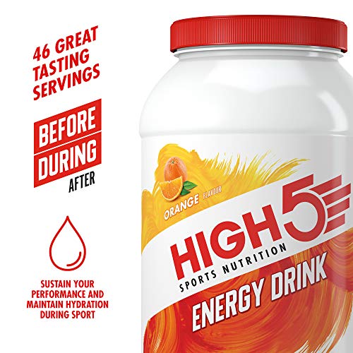 High 5 Energy Drink Orange 2.2kg | High-Quality Sports Nutrition | MySupplementShop.co.uk
