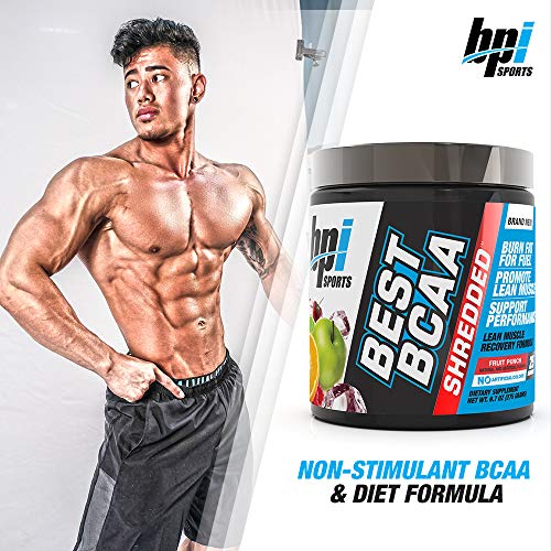 Bpi Sports Best BCAA Shredded Supplement Fruit Punch | High-Quality Sports Supplements | MySupplementShop.co.uk