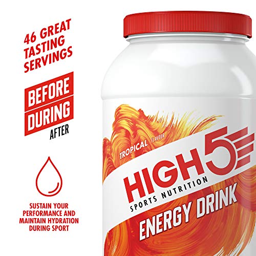 High 5 Energy Drink 2.2kg Tropical | High-Quality Sports Nutrition | MySupplementShop.co.uk