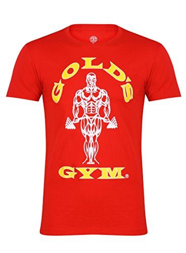 Golds Gym T-Shirt Muscle Joe M Red - Sports Nutrition at MySupplementShop by Golds Gym