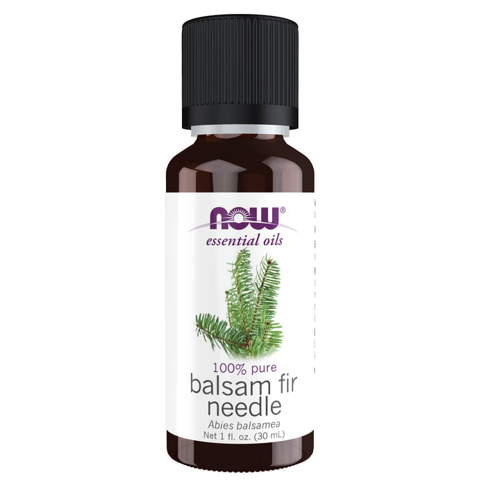 NOW Foods Essential Oil, Balsam Fir Needle Oil - 30 ml. | High-Quality Health and Wellbeing | MySupplementShop.co.uk