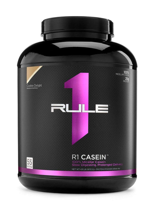 Rule One R1 Casein, Cookies & Creme - 1815 grams | High-Quality Protein | MySupplementShop.co.uk