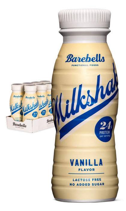 Barebells Protein Milkshake 8 x 330ml Bottles High Protein Shake No Added Sugar Lactose Free 24g of Protein | High-Quality Health & Beauty > Health Care > Fitness & Nutrition > Nutrition Drinks & Shakes | MySupplementShop.co.uk