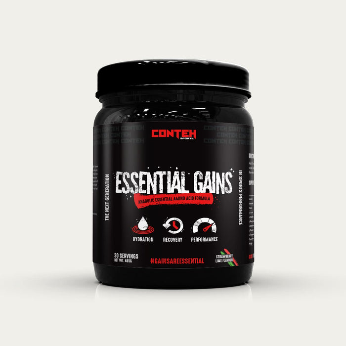 Conteh Essential Gains 465g Strawberry Lime