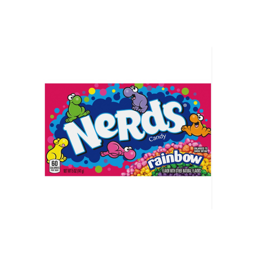 Wonka Nerds Rainbow Theatre Box 12 x 141g at MYSUPPLEMENTSHOP.co.uk