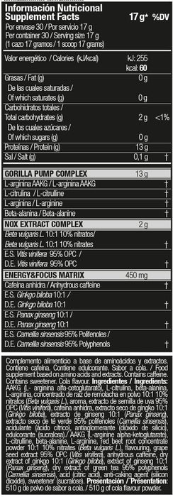 Zoomad Labs Moonstruck II 510g Candy Coke | High-Quality Beta-Alanine | MySupplementShop.co.uk