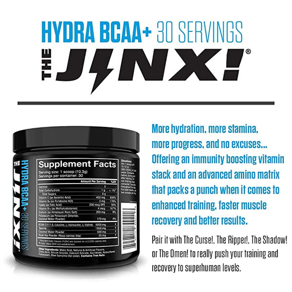 JNX Sports The Jinx! 306g Watermelon | High-Quality Pre & Post Workout | MySupplementShop.co.uk