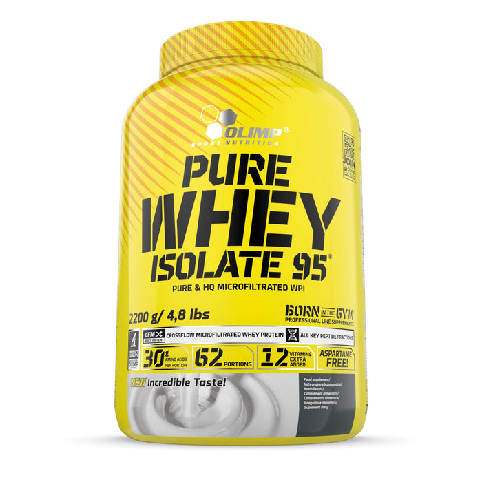 Olimp Nutrition Pure Whey Isolate 95, Vanilla - 2200 grams - Protein at MySupplementShop by Olimp Nutrition