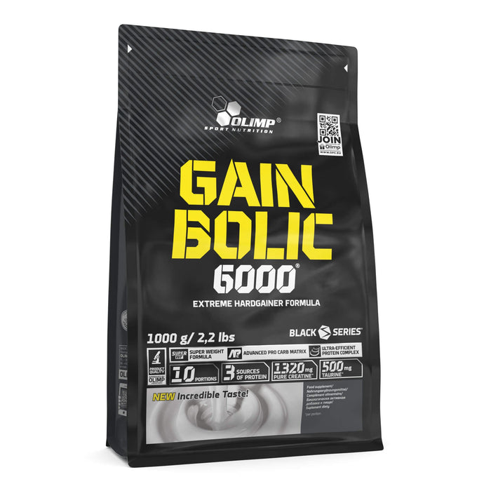 Olimp Nutrition Gain Bolic 6000, Cookies Cream - 1000 grams | High-Quality Weight Gainers & Carbs | MySupplementShop.co.uk