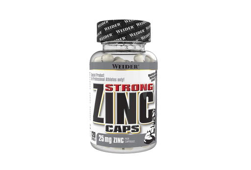 Weider Strong Zinc, 25mg - 120 caps | High-Quality Vitamins & Minerals | MySupplementShop.co.uk