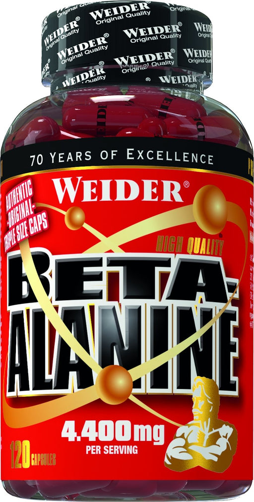 Weider Beta-Alanine - 120 caps - Amino Acids and BCAAs at MySupplementShop by Weider