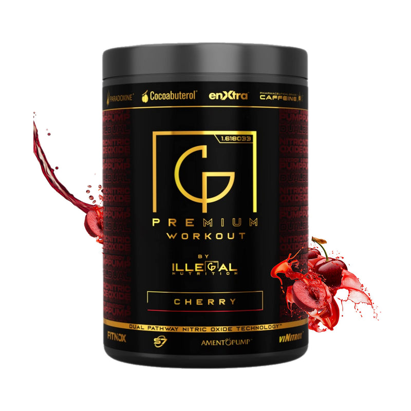 Illegal Nutrition Premium Pre-Workout 193g Cherry | High-Quality Supplements | MySupplementShop.co.uk