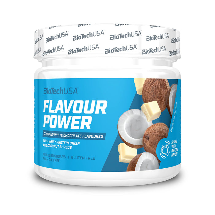 BioTechUSA Flavour Power, Coconut-White Chocolate - 160 grams | High-Quality Health Foods | MySupplementShop.co.uk