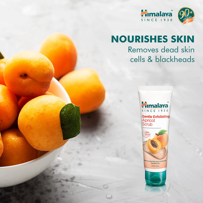 Himalaya Gentle Exfoliating Apricot Scrub - 75 ml. | High-Quality Sports Supplements | MySupplementShop.co.uk