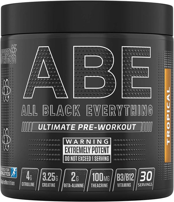 Applied Nutrition ABE (All Black Everything) Ultimate Preworkout 315g | High-Quality Vitamins & Supplements | MySupplementShop.co.uk