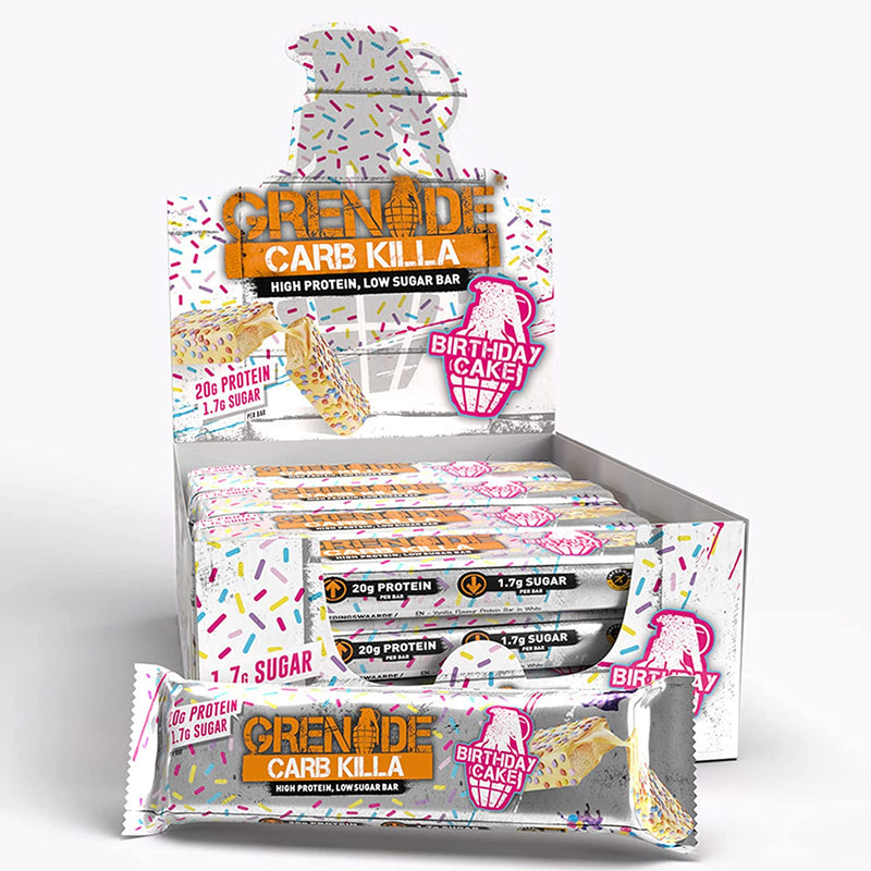 Grenade High Protein Low Sugar Bar 12 x 60g - Protein Bars at MySupplementShop by Grenade