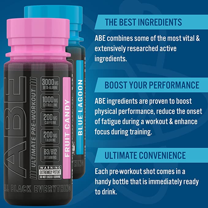 Applied Nutrition ABE Shot 12x60ml - Pre Workout at MySupplementShop by Applied Nutrition