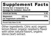 Calm Magnesium Powder, Raspberry Lemon - 113g by Natural Vitality at MYSUPPLEMENTSHOP.co.uk