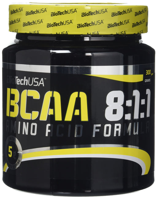 BioTechUSA BCAA 8:1:1, Unflavoured - 300 grams | High-Quality Amino Acids and BCAAs | MySupplementShop.co.uk