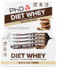 PhD Diet Whey Bar, Dark Chocolate Mocha - 12 bars | High-Quality Protein Bars | MySupplementShop.co.uk