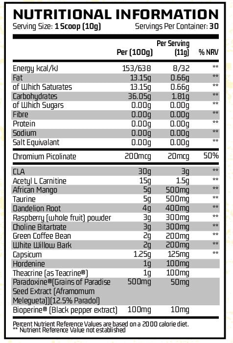 Chemical Warfare AM Eradicate 300g  Sour Cherries | High-Quality Pre-Workout | MySupplementShop.co.uk