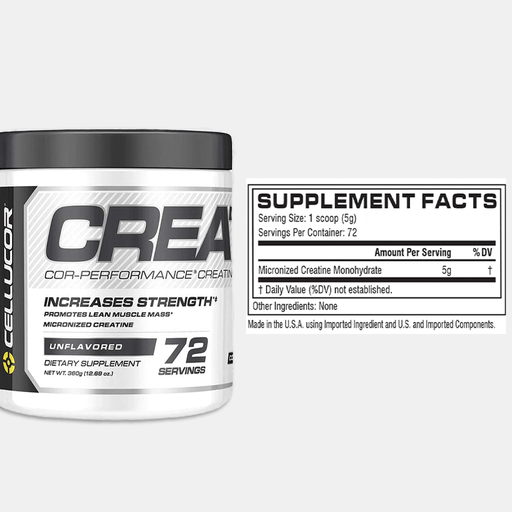 Cellucor Cor-Performance Creatine 306g Unflavoured | High-Quality Health & Nutrition | MySupplementShop.co.uk