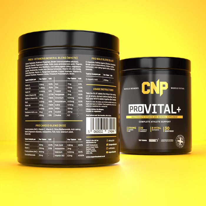 CNP Professional Pro Vitamin Range Pro Vital Vitamin C & D. Complete Athlete & Daily Support (Pro Vital) - Multivitamins at MySupplementShop by CNP Professional