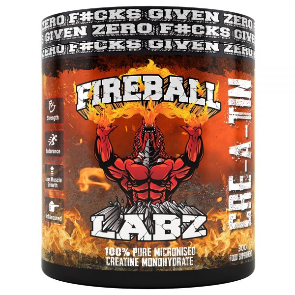 Fireball Labz Cre-A-Tin 300g | High-Quality Supplements | MySupplementShop.co.uk