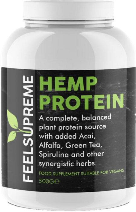 Feel Supreme Hemp Protein Blend 500g - Sports Nutrition at MySupplementShop by Feel Supreme