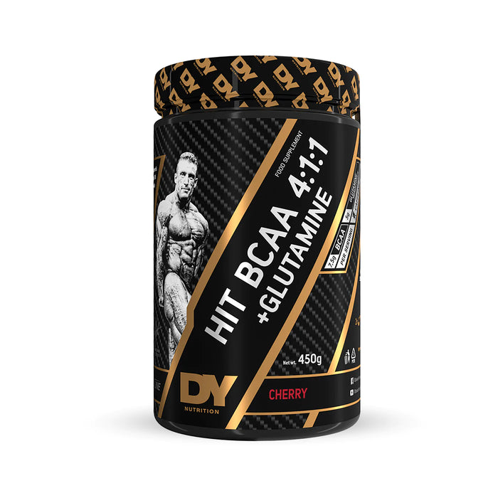 DY Nutrition Hit BCAA 4:1:1 + Glutamine 450g | High-Quality BCAAs | MySupplementShop.co.uk