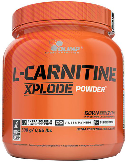 Olimp Nutrition L-Carnitine Xplode Powder, Orange - 300 grams - Amino Acids and BCAAs at MySupplementShop by Olimp Nutrition