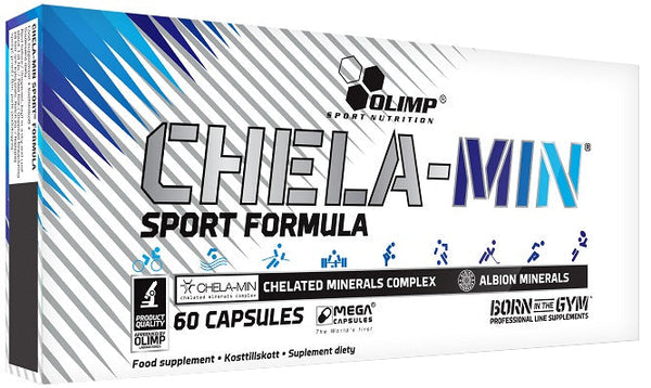 Olimp Nutrition Chela-Min, Sport Formula - 60 caps - Vitamins & Minerals at MySupplementShop by Olimp Nutrition