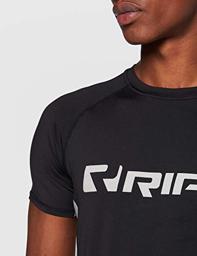 RIPT Contrast Performance T-Shirt M Black - Health Foods at MySupplementShop by RIPT