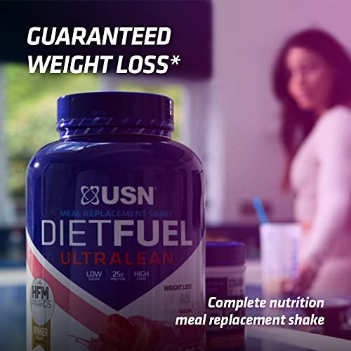 USN Diet Fuel Ultralean Ready to Drink High Protein Shake 8 x 310ml - Sports Nutrition at MySupplementShop by USN
