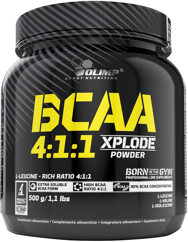 Olimp Nutrition BCAA 4:1:1 Xplode, Pear - 500 grams | High-Quality Amino Acids and BCAAs | MySupplementShop.co.uk