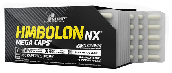 Olimp Nutrition HMBolon NX, Mega Caps - 300 caps | High-Quality Amino Acids and BCAAs | MySupplementShop.co.uk