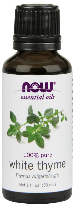 NOW Foods Essential Oil, White Thyme Oil - 30 ml. - Health and Wellbeing at MySupplementShop by NOW Foods