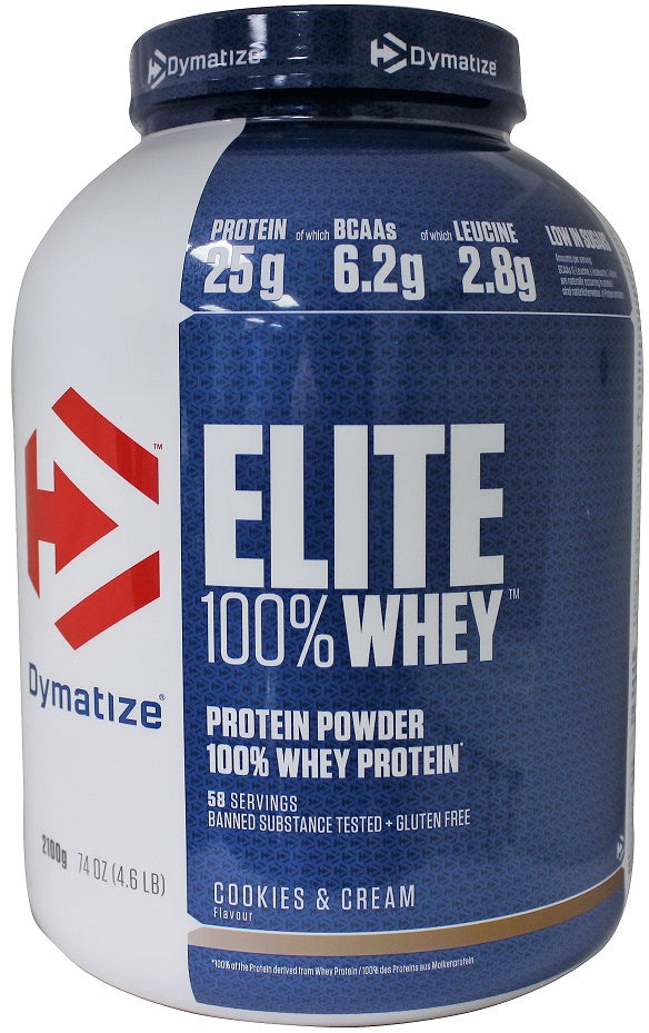 Dymatize Elite 100% Whey Protein, Rich Chocolate - 2100 grams | High-Quality Protein | MySupplementShop.co.uk