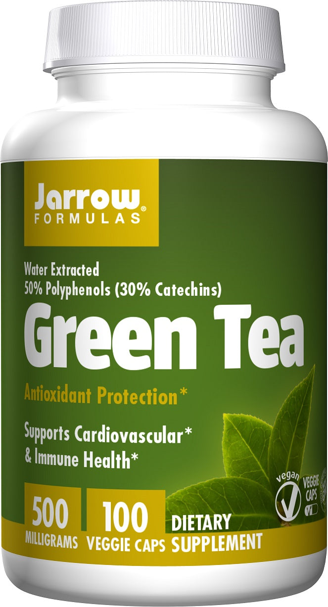 Jarrow Formulas Green Tea, 500mg - 100 vcaps | High-Quality Health and Wellbeing | MySupplementShop.co.uk