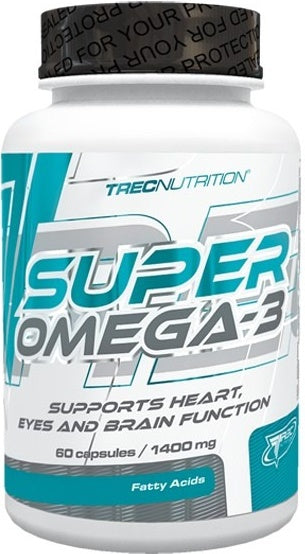 Trec Nutrition Super Omega-3 - 60 caps | High-Quality Omegas, EFAs, CLA, Oils | MySupplementShop.co.uk