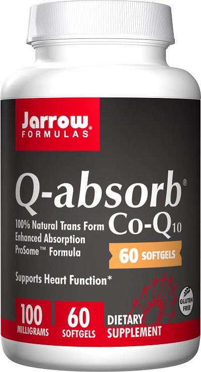 Jarrow Formulas Q-absorb, 100mg - 60 softgels - Health and Wellbeing at MySupplementShop by Jarrow Formulas