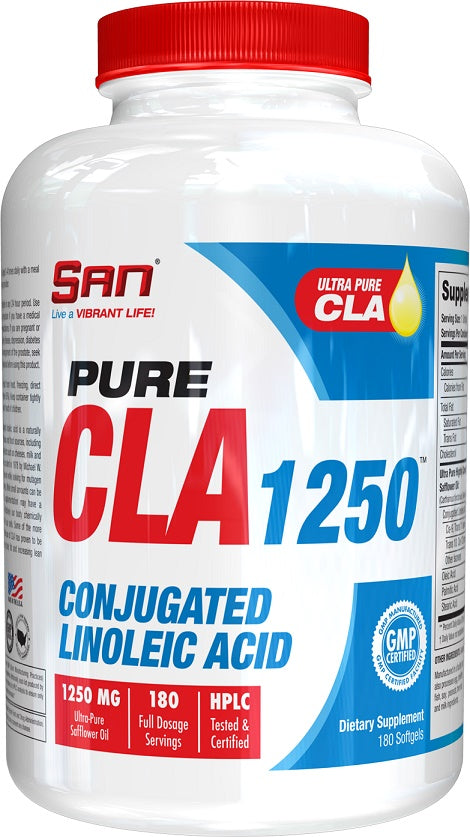 SAN Pure CLA 1250 - 180 softgels | High-Quality Slimming and Weight Management | MySupplementShop.co.uk