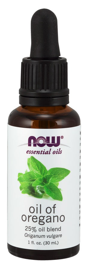NOW Foods Essential Oil, Oil of Oregano Blend - 30 ml. | High-Quality Essential Oil Blends | MySupplementShop.co.uk