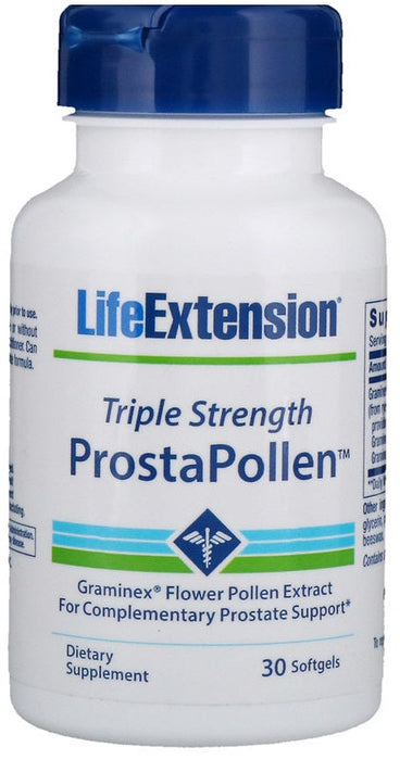 Life Extension ProstaPollen Triple Strength - 30 softgels - Sexual Health at MySupplementShop by Life Extension