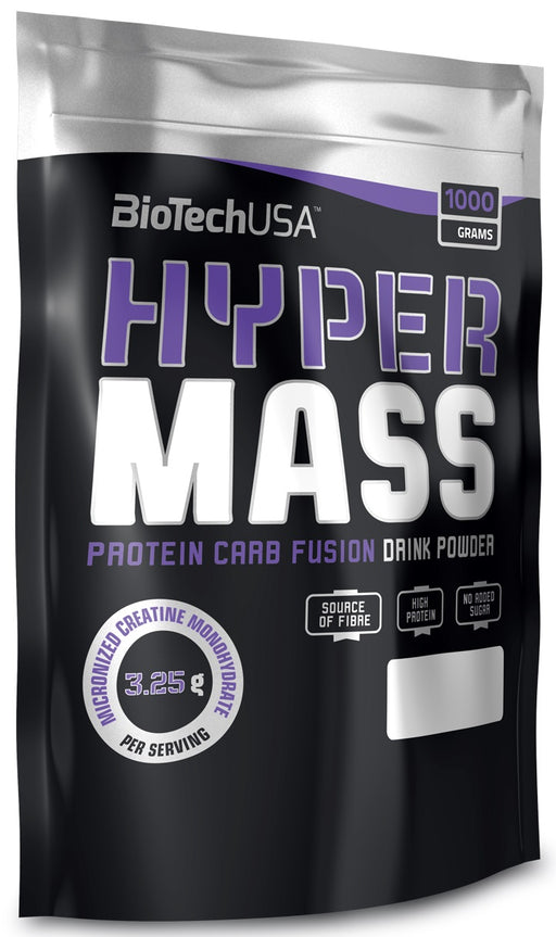 BioTechUSA Hyper Mass, Chocolate - 1000 grams | High-Quality Weight Gainers & Carbs | MySupplementShop.co.uk