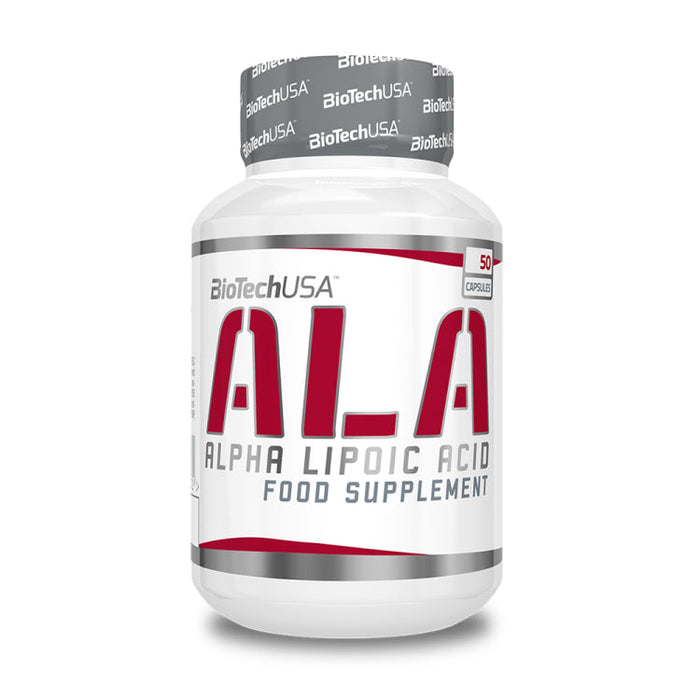 BioTechUSA ALA Alpha Lipoic Acid, 250mg - 50 caps - Health and Wellbeing at MySupplementShop by BioTechUSA