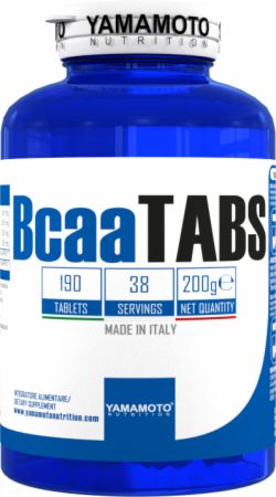 Yamamoto Nutrition BCAA TABS - 190 tablets | High-Quality Amino Acids and BCAAs | MySupplementShop.co.uk