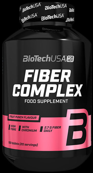 BioTechUSA Fiber Complex, Fruit Punch - 120 tablets - Fibre at MySupplementShop by BioTechUSA